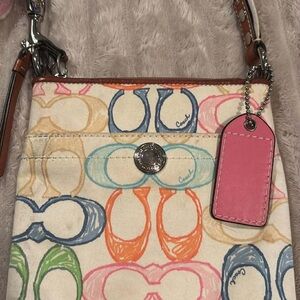 Coach Colorful Signature Crossbody Bag